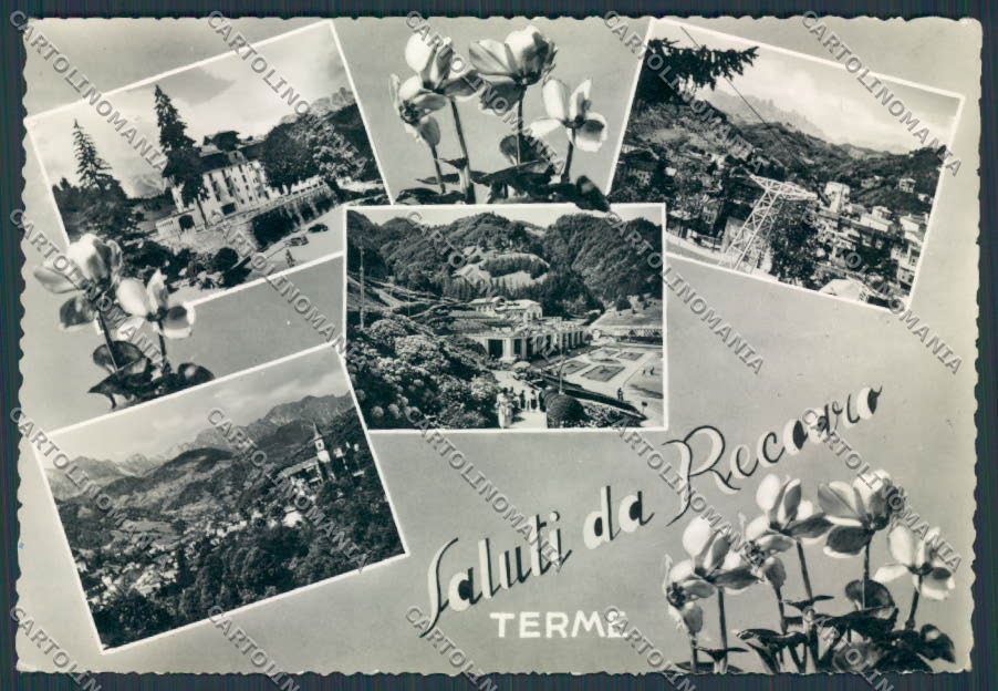Vicenza Recoaro saluti da foto FG cartolina BB8221 – fronte