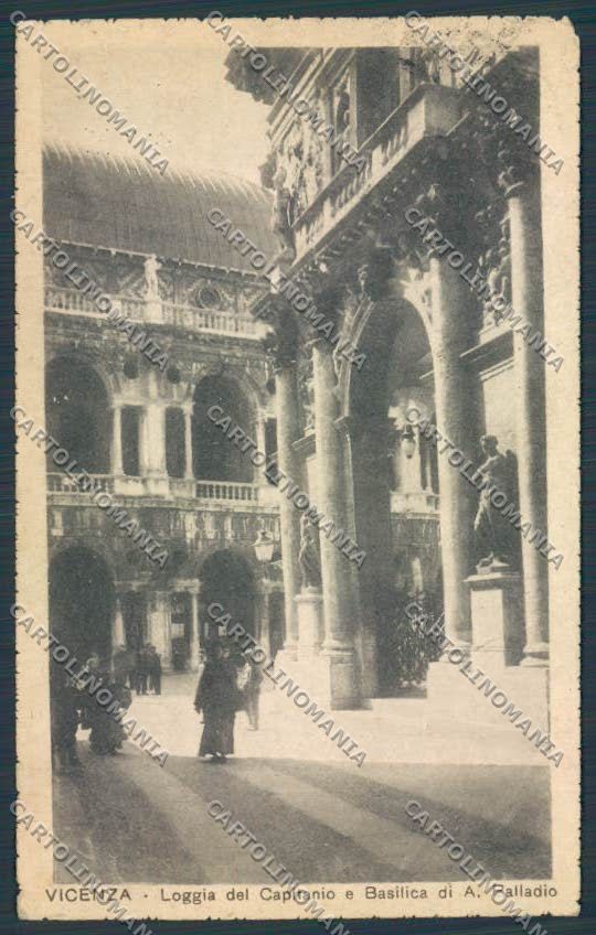 Vicenza città Loggia del Capitanio PIEGHE cartolina BB8222 – fronte