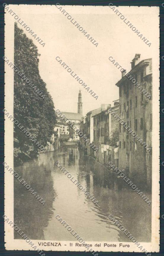 Vicenza città Retrone cartolina BB8232 – fronte