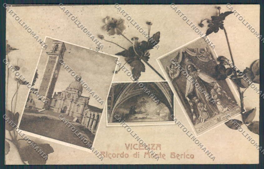 Vicenza città Monte Berico cartolina BB8236 – fronte