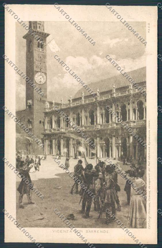 Vicenza città Non si Arrende Beltrame cartolina BB8242 – fronte