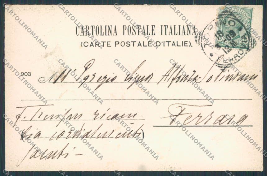 Vicenza città Non si Arrende Beltrame cartolina BB8242 – retro