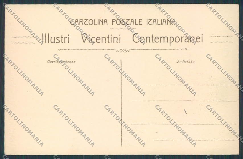 Vicenza Città Senatore Lioy cartolina BB8245 – retro