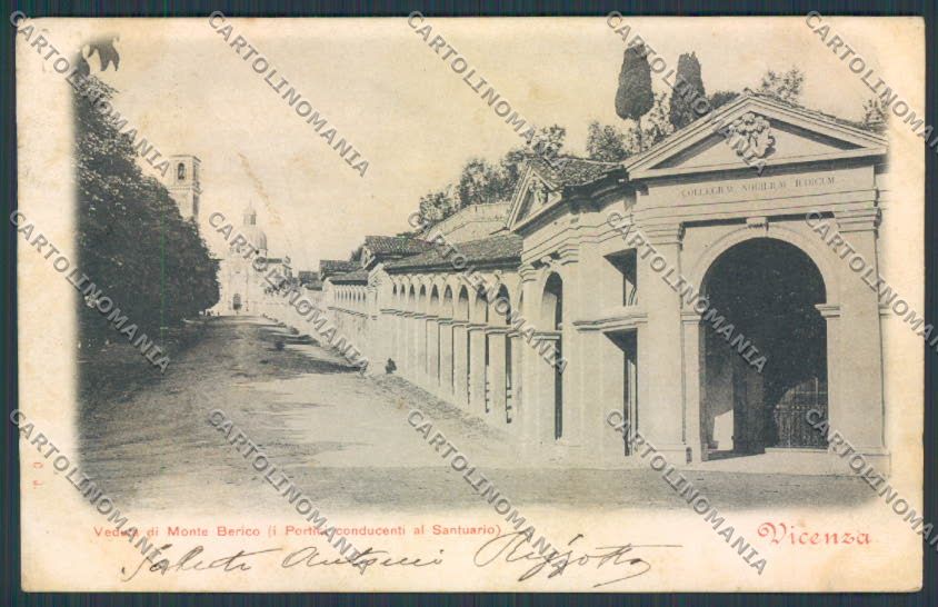 Vicenza città Santuario Monte Berico cartolina BB8249 – fronte