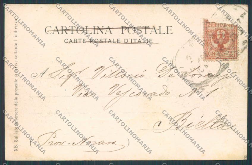 Vicenza città Santuario Monte Berico cartolina BB8249 – retro