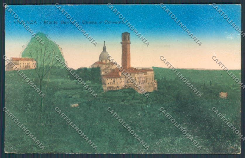 Vicenza città Santuario Monte Berico cartolina BB8250 – fronte