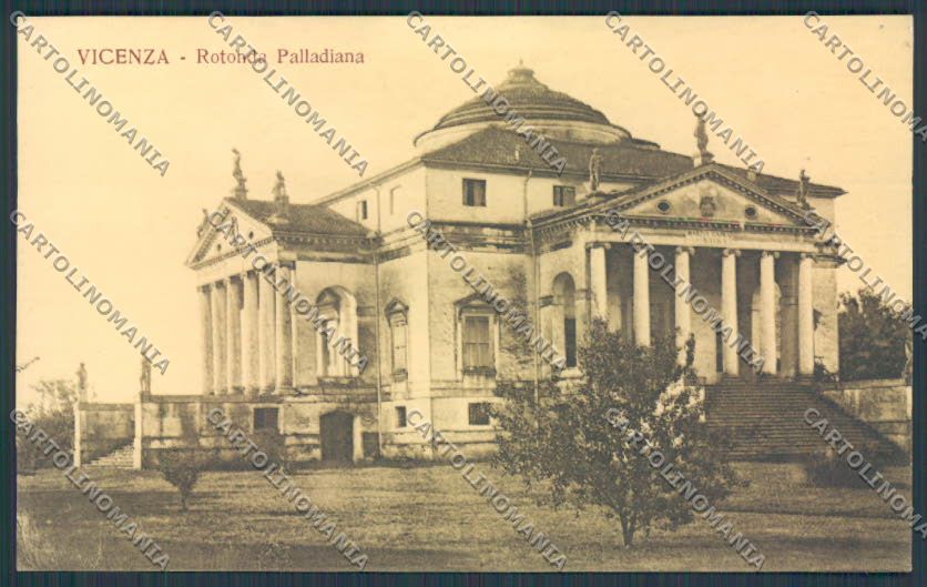 Vicenza città Rotonda Palladiana cartolina BB8252 – fronte