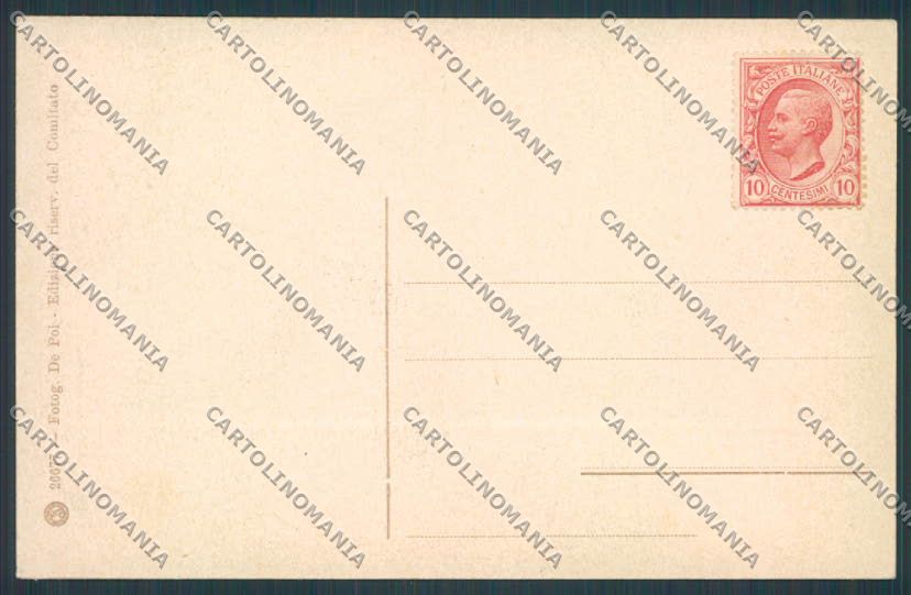 Vicenza città Monumento Caduti Caldana Municipio cartolina BB8257 – retro