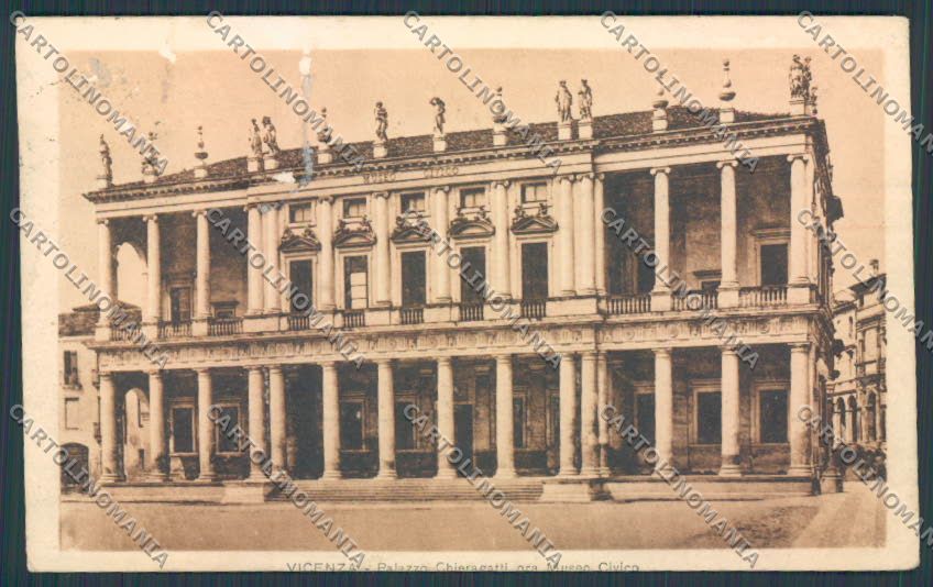 Vicenza città Museo Civico ABRASA cartolina BB8259 – fronte