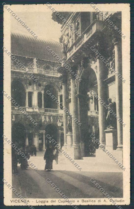 Vicenza città Loggia del Capitanio STRAPPO cartolina BB8261 – fronte