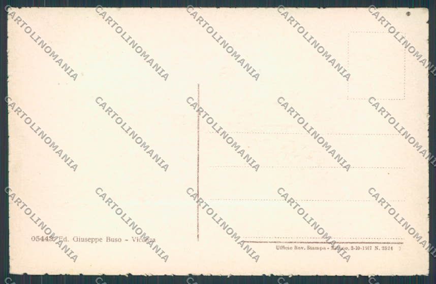 Vicenza città Giardino Salvi cartolina BB8264 – retro