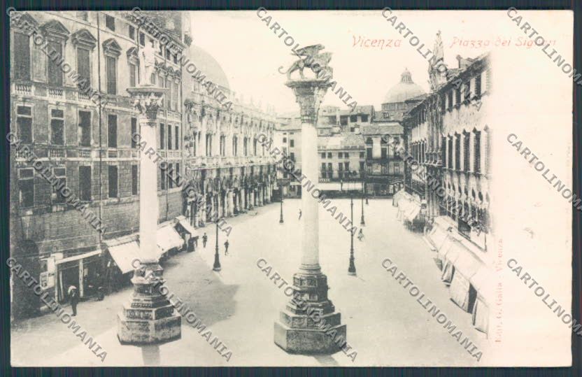 Vicenza città Piazza dei Signori cartolina BB8267 – fronte
