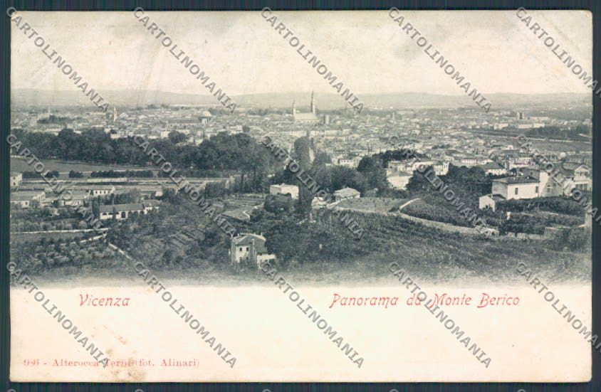 Vicenza città Panorama cartolina BB8271 – fronte