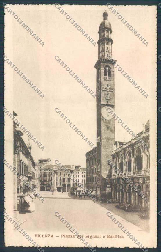 Vicenza città Piazza dei Signori cartolina BB8273 – fronte