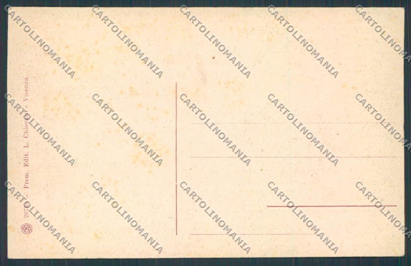 Vicenza città Museo Civico cartolina BB8277 – retro