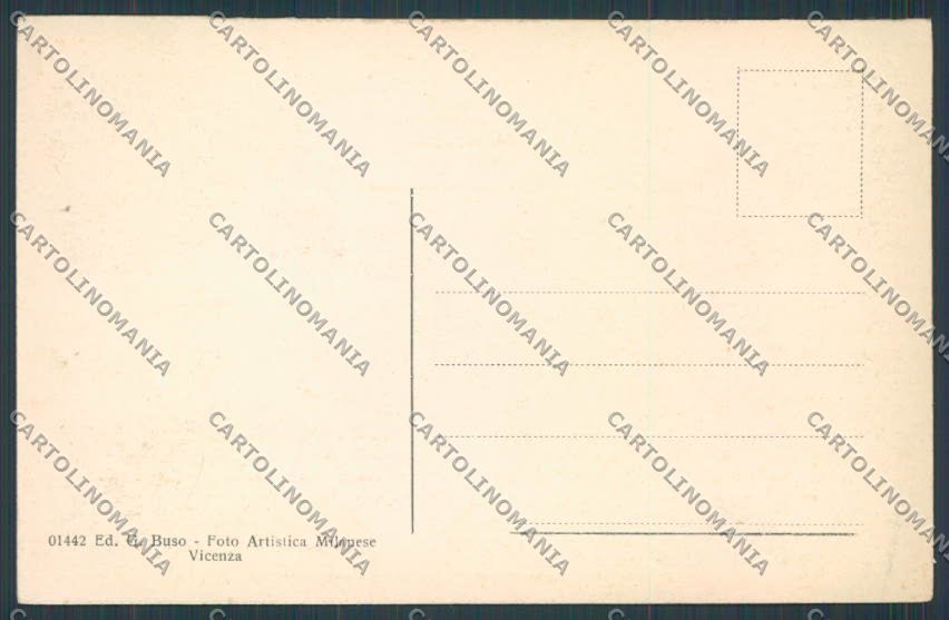 Vicenza città Piazza dei Signori cartolina BB8281 – retro