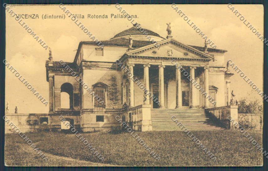 Vicenza città Vialla Palladiana cartolina BB8288 – fronte