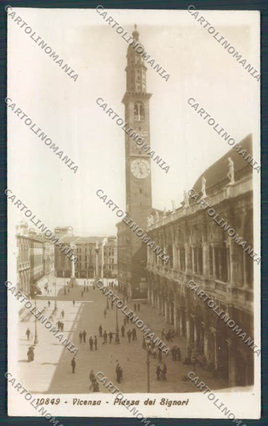 Vicenza città Piazza dei Signori foto cartolina BB8292 – fronte