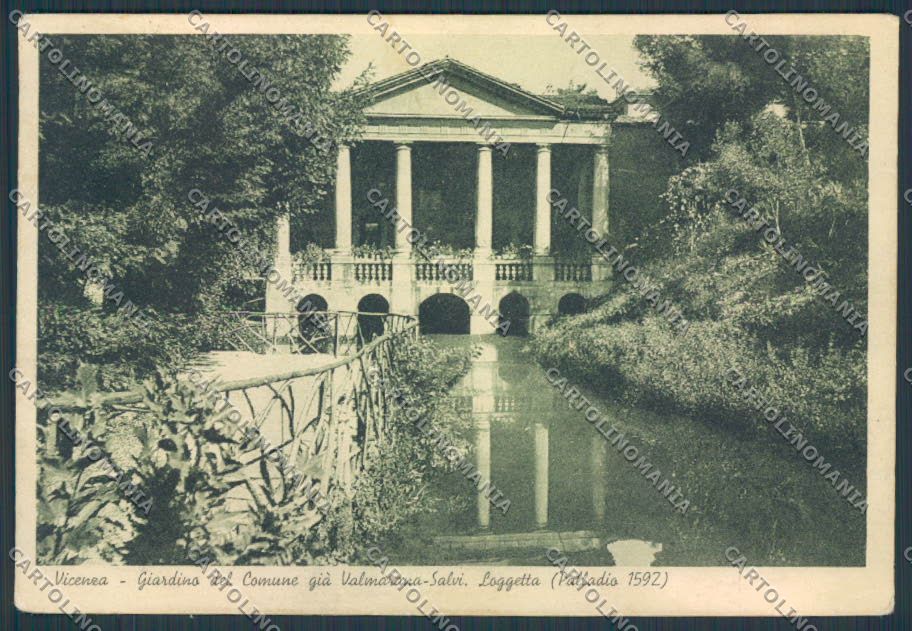 Vicenza città Giardino FG cartolina BB8294 – fronte