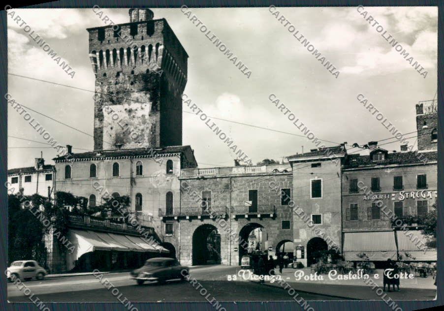 Vicenza città foto Porta Castello FG cartolina BB8298 – fronte