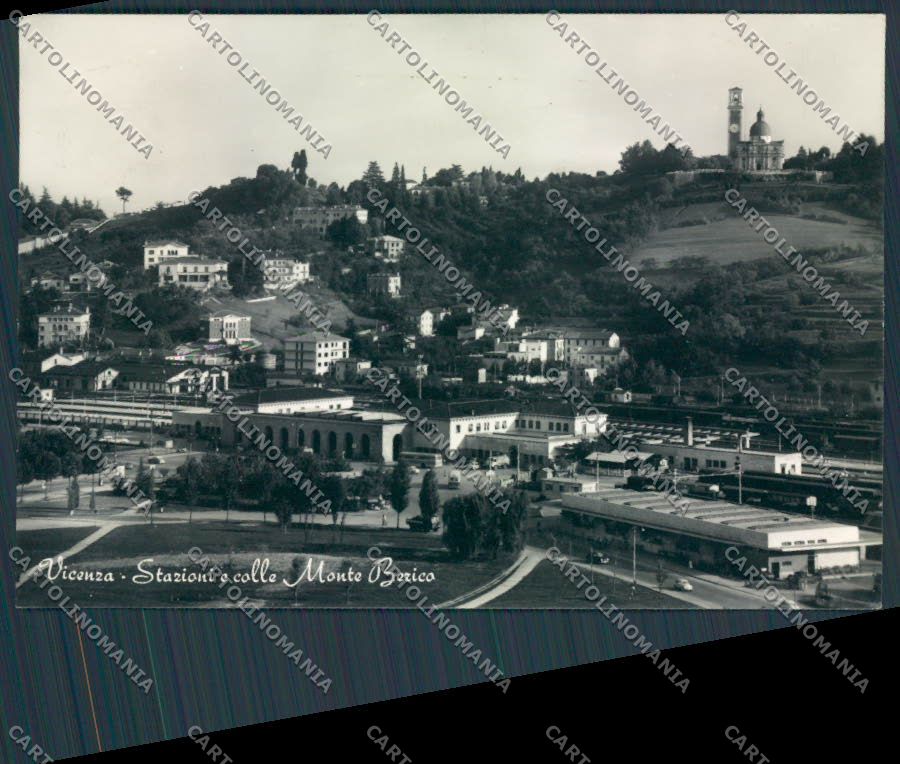 Vicenza Stazione foto Stazione FG cartolina BB8299 – fronte