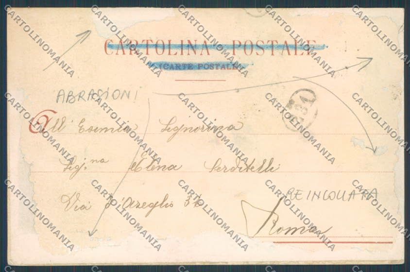 Vicenza Schio Duomo REINCOLLATA cartolina BB8332 – retro