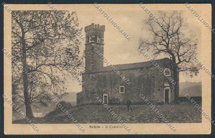 Vicenza Schio Castello cartolina BB8347 – fronte