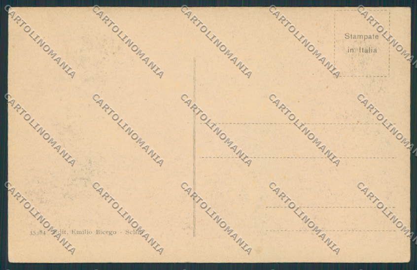 Vicenza Schio Castello cartolina BB8347 – retro