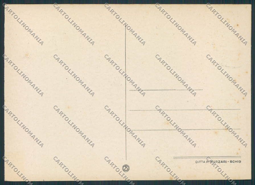 Vicenza Schio Piazza Alessandro Rossi FG cartolina BB8364 – retro