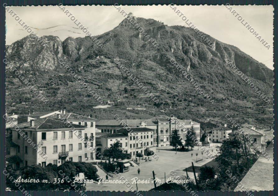 Vicenza Arsiero Piazza Francesco Rossi foto FG cartolina BB8403 – fronte