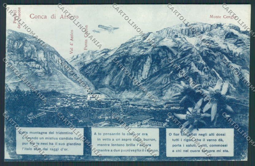 Vicenza Arsiero Conca cartolina BB8415 – fronte