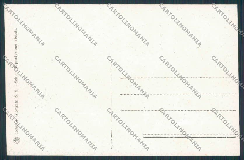 Vicenza Arsiero Conca cartolina BB8415 – retro