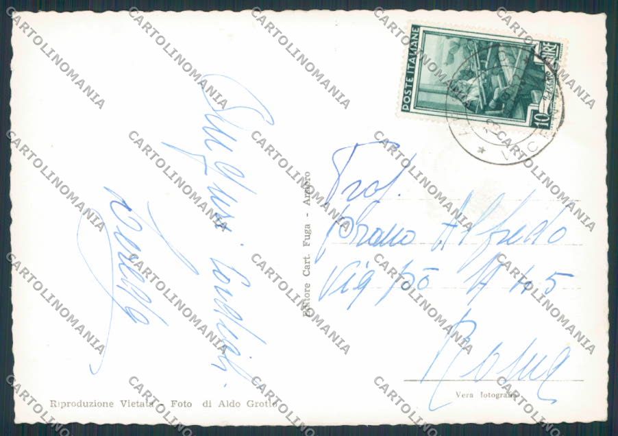 Vicenza Meda Castello Vallata Astico foto FG cartolina BB8417 – retro