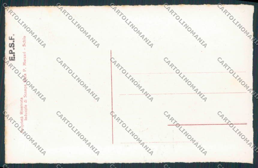 Vicenza Arsiero Seghe Schiri cartolina BB8448 – retro