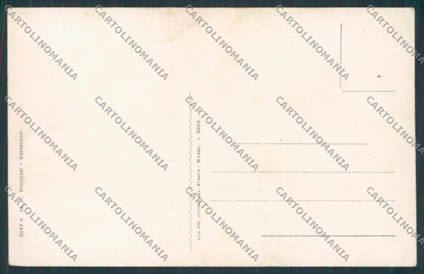 Vicenza Montecchio Maggiore Scuole Comunali cartolina BB8452 – retro