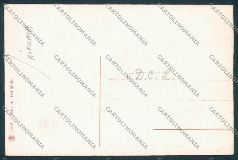 Vicenza Arzignano Corso Umberto I RIFILATA cartolina BB8469 – retro