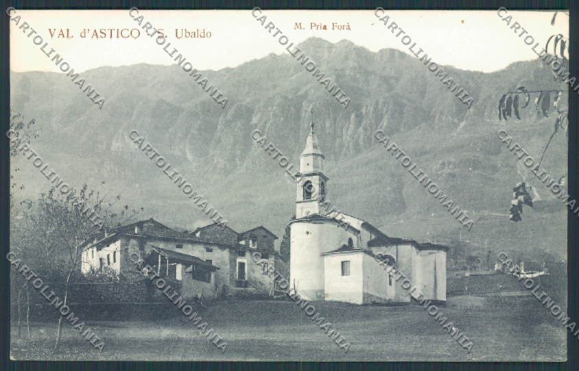 Vicenza Val d'Astico Sant Ubaldo cartolina BB8483 – fronte