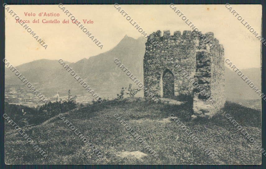 Vicenza Velo d'Astico Rocca del Castello cartolina BB8492 – fronte