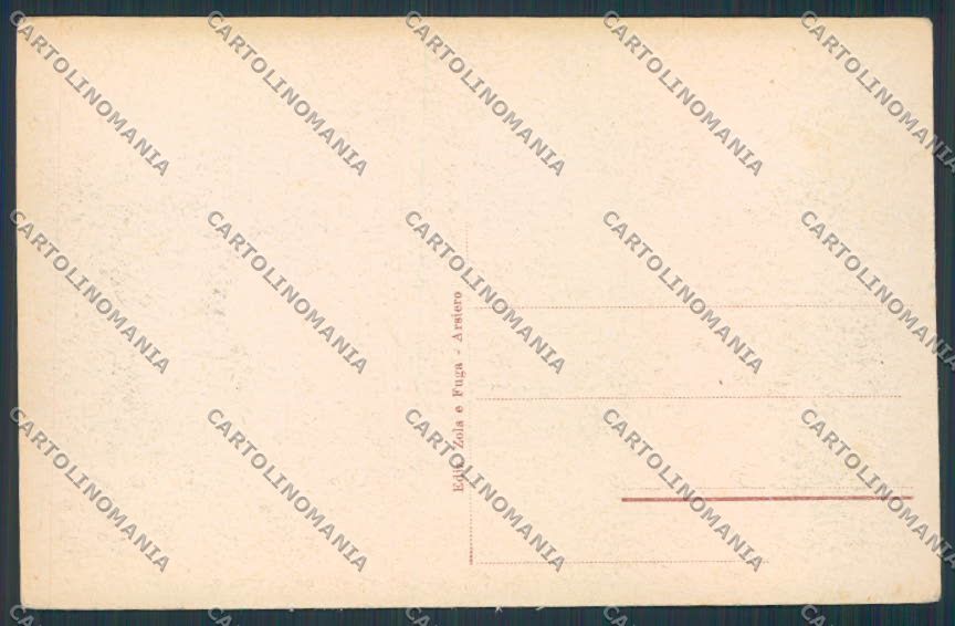 Vicenza Velo d'Astico Montanina Fogazzaro cartolina BB8494 – retro