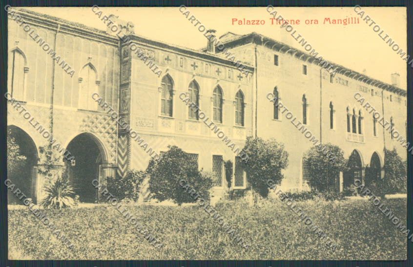 Vicenza Thiene Palazzo Mangilli cartolina BB8500 – fronte