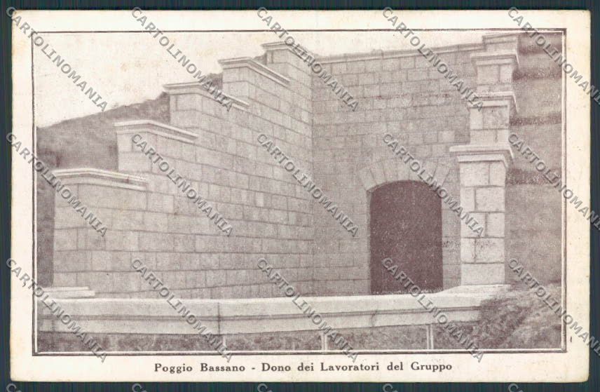 Vicenza Poggio Bassano Cimitero sul Grappa cartolina BB8539 – fronte