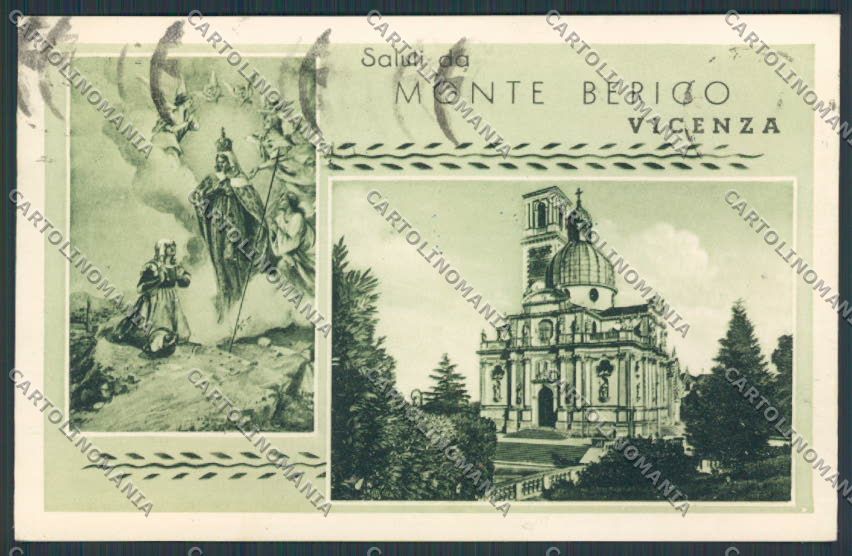 Vicenza Monte Berico Saluti da cartolina BB8543 – fronte