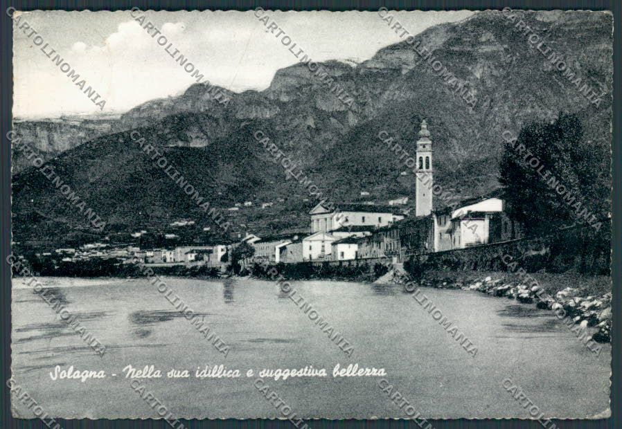 Vicenza Solagna foto PIEGA FG cartolina BB8564 – fronte
