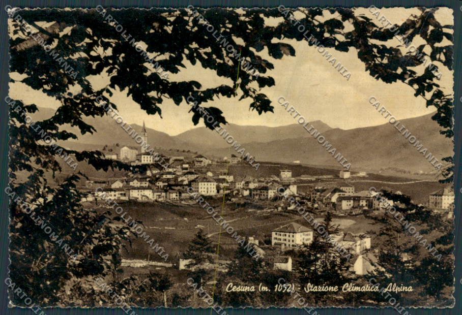 Vicenza Cesuna Panorama FG cartolina BB8586 – fronte