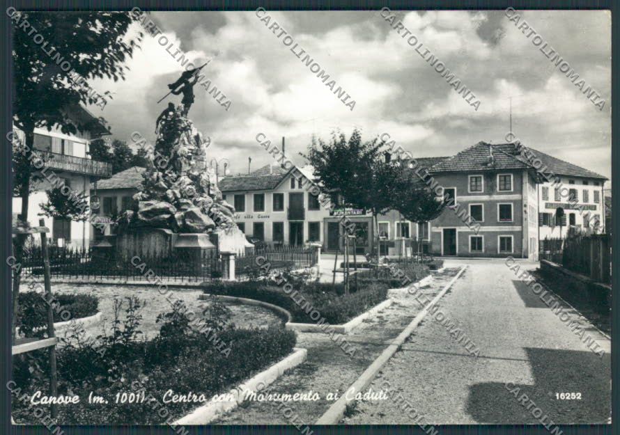 Vicenza Canove Monumento ai Caduti foto FG cartolina BB8594 – fronte
