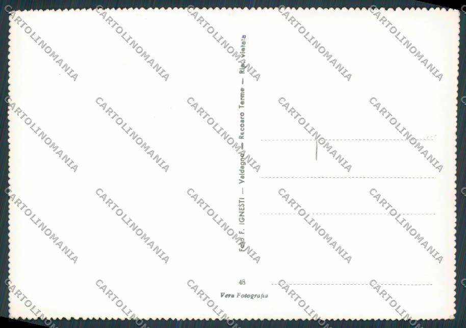 Vicenza Vallata dell'Agno Lanifici Marzotto foto FG cartolina BB8612 – retro