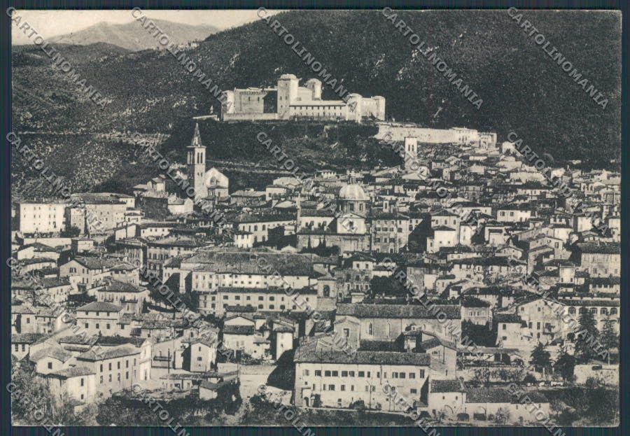 Perugia Spoleto Panorama FG cartolina BB8655 – fronte