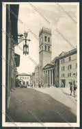 Perugia Assisi Piazza del Comune PIEGHINA cartolina BB8683 – fronte