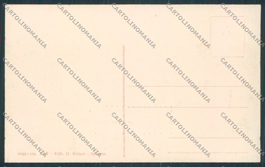 Perugia Fonti Clitumno Carducci cartolina BB8696 – retro