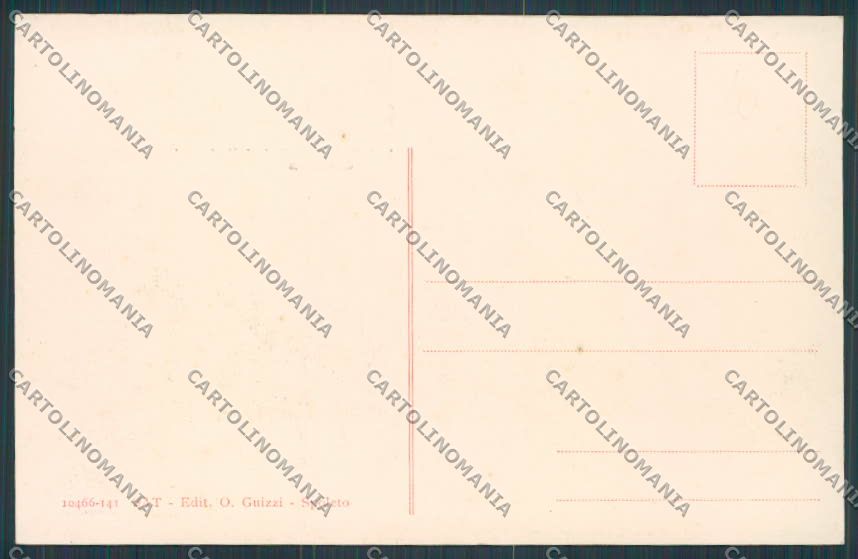 Perugia Fonti Clitumno Carducci cartolina BB8700 – retro